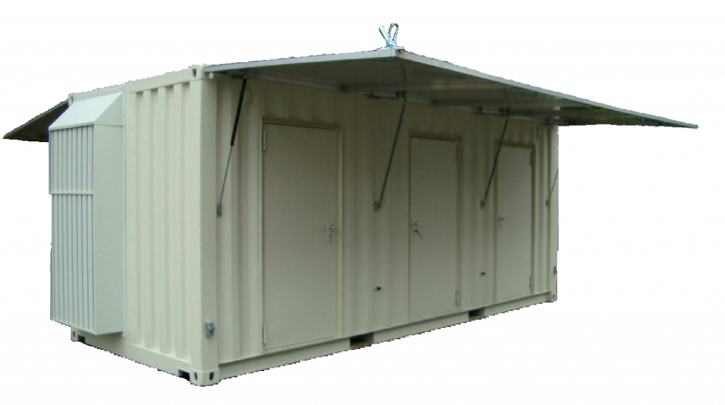 Maatwerk / modificatie van een zeecontainer, pas de container geheel aan naar uw wens.